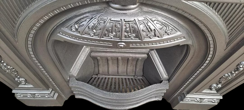 Antique Victorian cast iron  Combination all in one fireplace.cast iron fire - Picture 14 of 17