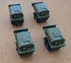 N Gauge 1:160 scale 3d 800 gal Trailers (4) Load for flatcars — photo 3