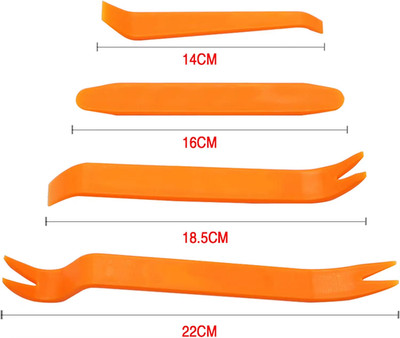 4 PCS Plastic Auto Dismantle Tools Kit Car Radio Door Clip Panel Trim Dash Audio