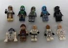 star wars lego minifigs lot of 10