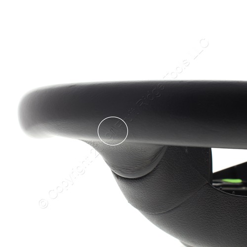 GM OEM BLEMISHED 1619729 Black Leather Steering Wheel for 2001-05 Bonneville - Picture 6 of 6