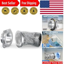 Magnetic Dryer Vent Coupling Airtight Seal Dryer Vent Connector Kit Easy to C...