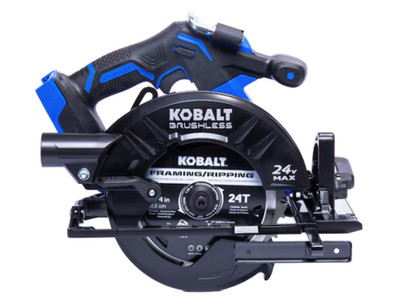 Kobalt XTR 24-volt 7-1/4-in Brushless Cordless Circular Saw (USED)