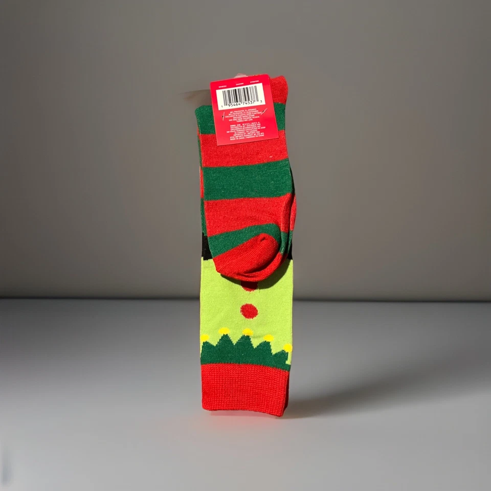 Calcetines Elfos Hasta la Rodilla Vacaciones 🎄 Foto 2 de 2