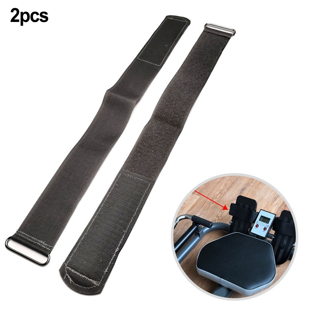 FILA 2pz Cinghie Pedaliera Vogatore Cinghie Gambe Regolabili per Bici Ellittiche