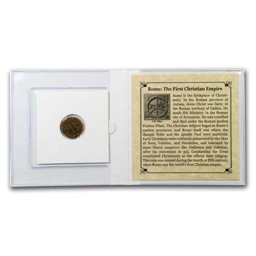Römisches Reich Ae As (306-410 n. Chr.) Rom: Das erste christliche Reich - Bild 2 von 4