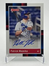 Patrick Mazeika 2022 Donruss Rookie RC Auto ( Mets )