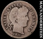 1911-D Barber Dime- Scarce Better Date No Reserve #i7400
