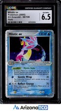 Pokemon 2005 Milotic EX 96/106 Holo EX Emerald CGC 6.5 on eBay
