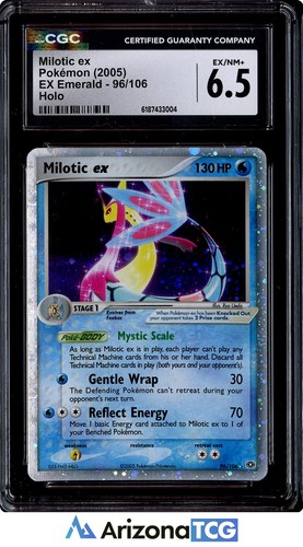 Milotic ex graded CGC 6.5 for sale on eBay