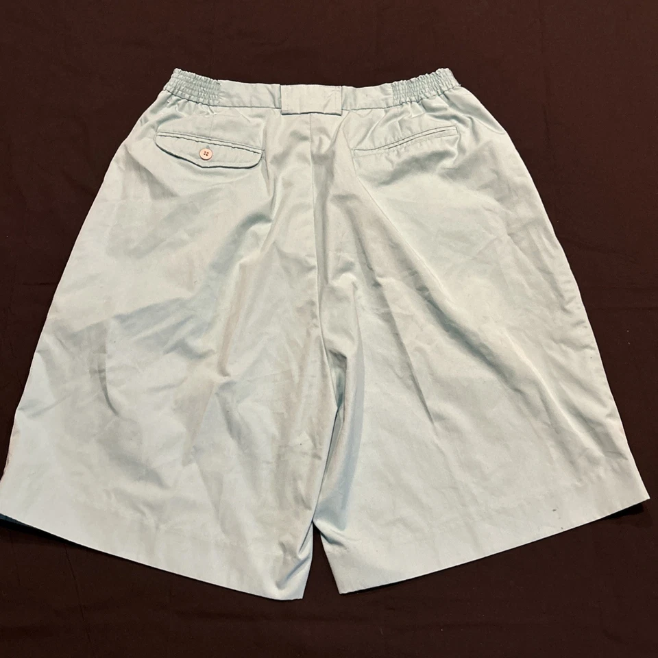 Pantalones Cortos De Colección Izod Para Mujer 14 Ligeros Preppy Verano Plisados Como Nuevos A27 Foto 4 de 4