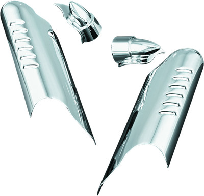 Kuryakyn Lower Leg Deflector Shields for Harley Davidson Touring Models