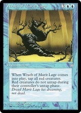 WRATH OF MARIT LAGE x1 mtg NM Ice Age 1 Rare UNPLAYED