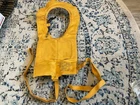 ORIGINAL WWII USAAF UNISSUED B-4 MAE WEST AVIATOR LIFE PRESERVER 1942 DATED