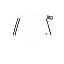 NEW Adidas Girls Regular Size S 7/8 White Athletic Shorts