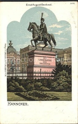 Hanover City Ernst August Memorial