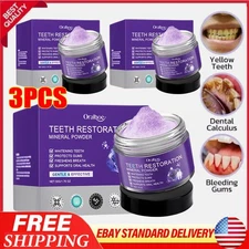 Dental Restoration Mineral Powder, Teeth Whitening Mineral Powder, Protect Gums