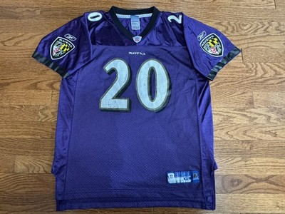 2005 Authentic Ed Reed Baltimore Ravens Reebok Purple Jersey