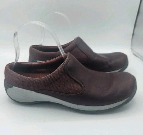 Merrell Andorra Qform Slip On Shoes Mule Brown Womens Size 9
