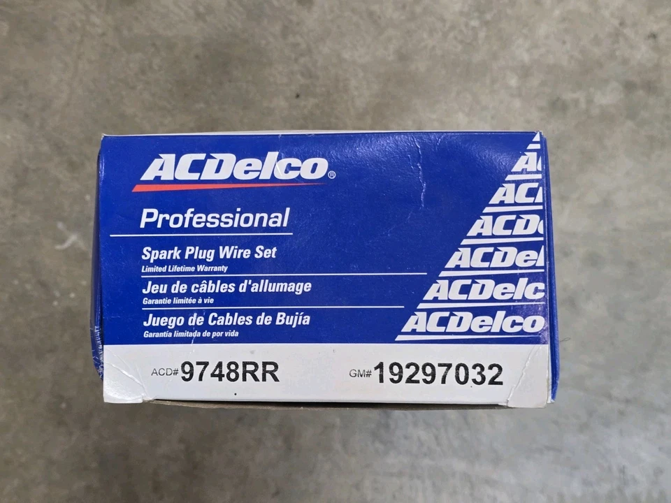 New OEM AC DELCO PROFESSIONAL 9748RR Spark Plug Wire Set GM *See Description* - Image 3 of 4