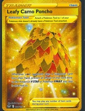 Leafy Camo Poncho 214/195 Secret Rare Silver Tempest Pokemon Holo Near Mint