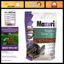 Nutritionally Complete Aquatic Turtle Food - Freshwater Formula, 12 oz Bag
