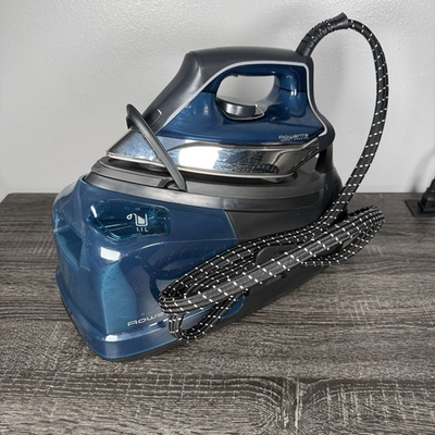 #ad #ad Rowenta Perfect Steam Pro 1800W Fast Heat Up Steam Iron Tested Blue Black $199.97