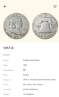 1951-D Franklin Half Dollar