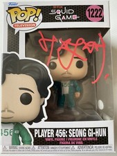 Lee Jung-Jae AUTOGRAPH Signed - Seong Hi-Hun - Squid Game - Funko Pop ACOA