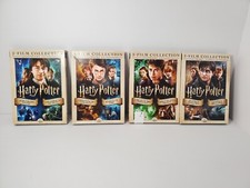 Harry Potter DVD Film Collection All 8 Movies on 4 DVDs