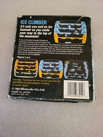 Ice Climber NES Juego Abejas con Embalaje