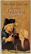 Treasure Island (VHS, 1989) (Wallace Beery, Jackie Cooper) Rare Oop HTF  