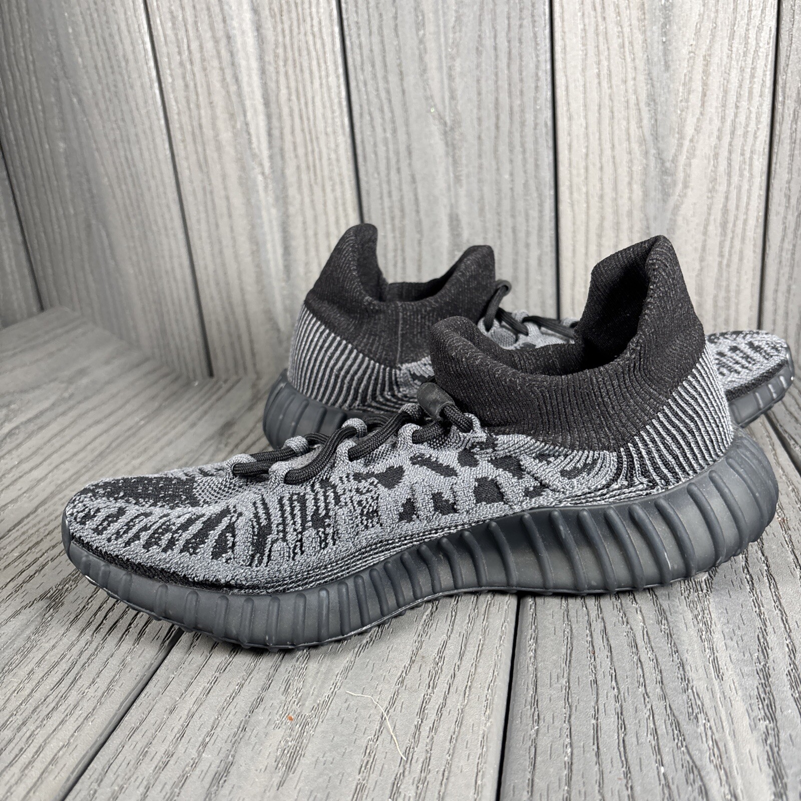 ADIDAS YEEZY BOOST 350 APE 779001 Men’s 8.5 Date Black | eBay