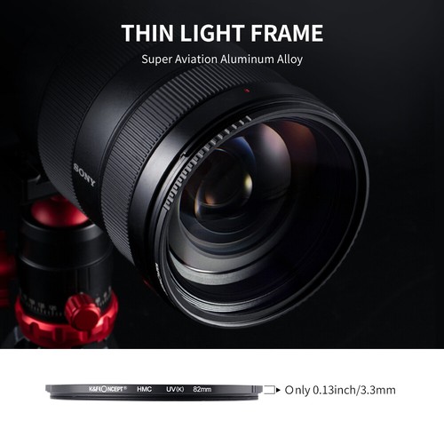 K&F Concept MC UV Protection Lens Filter Slim 37/43/46/52/55/58/62/67/72/82/86mm - Picture 78 of 162