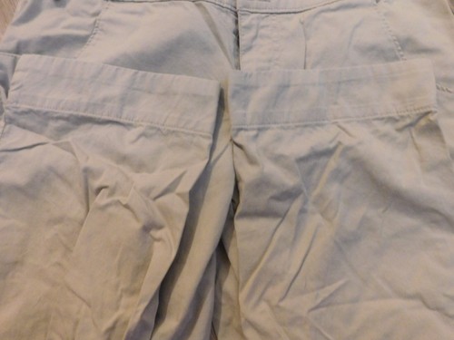 COLUMBIA PFG OMNI-SHADE WOMEN'S BEIGE CAPRI PANTS SIZE 8 - Picture 3 of 4
