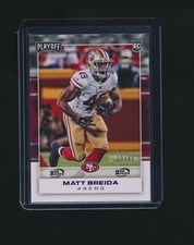 MATT BREIDA 2017 PANINI PLAYOFF RC 33/49