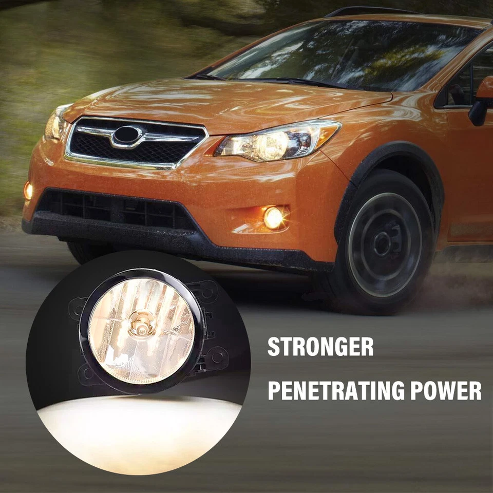 ✅Luces antiniebla para Subaru XV Crosstrek 2014-2020 con bombillas Halegon lámpara de parachoques delantero Foto 4 de 4