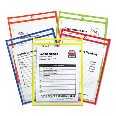 C-Line HOLDER,TCKT,NEON9X12,AST 43910 , INC C-Line 43910 038944439105