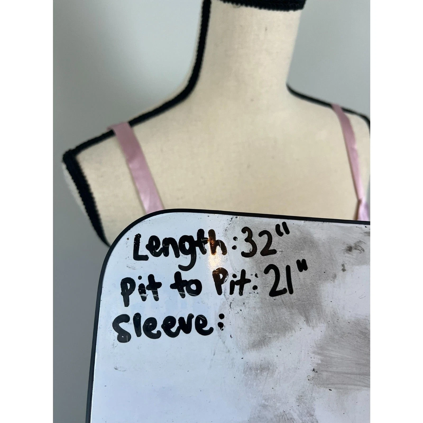 UNDERCOVER Camicia da notte Victoria's Secret Angels raso babydoll abito slip fiocco rosa donna M