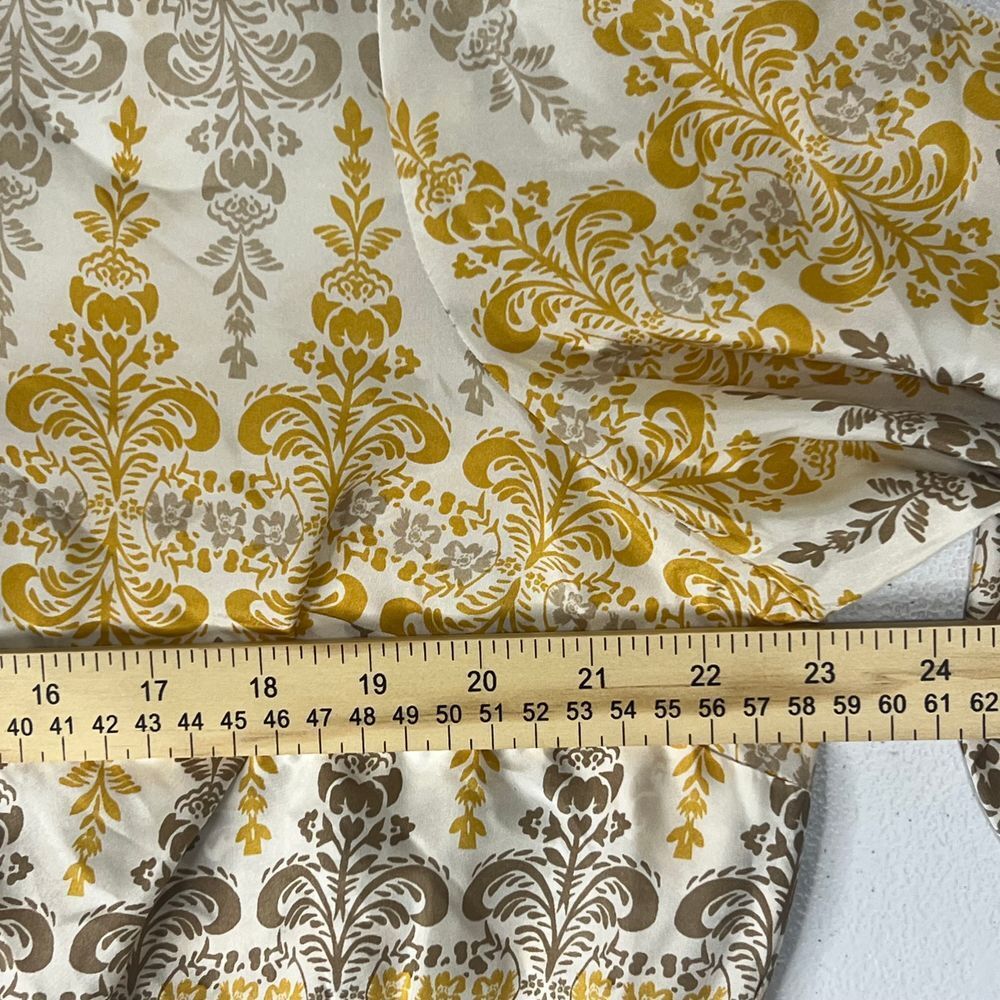 Pendleton 100% Silk Elegant Damask Button Up Blou… - image 8