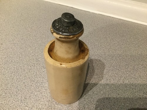 Rare Find Vintage Neo Cyclostyle Gestetner’s Patent Stamp Stone Inkpot