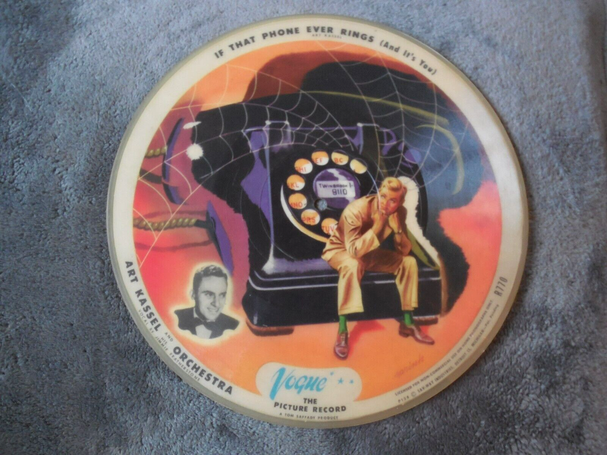 Art Kassel & Orchestra Vogue Picture Disc R770 | eBay