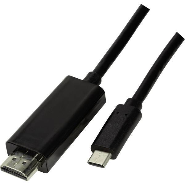 LogiLink UA0330  USB-C® / HDMI Cavo adattatore Spina USB-C®, Spina HDMI-A 3.00 m