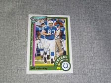 2022 Panini Classics Legends Red Back #150 Jeff Saturday #D 01/99 FIRST ONE MADE