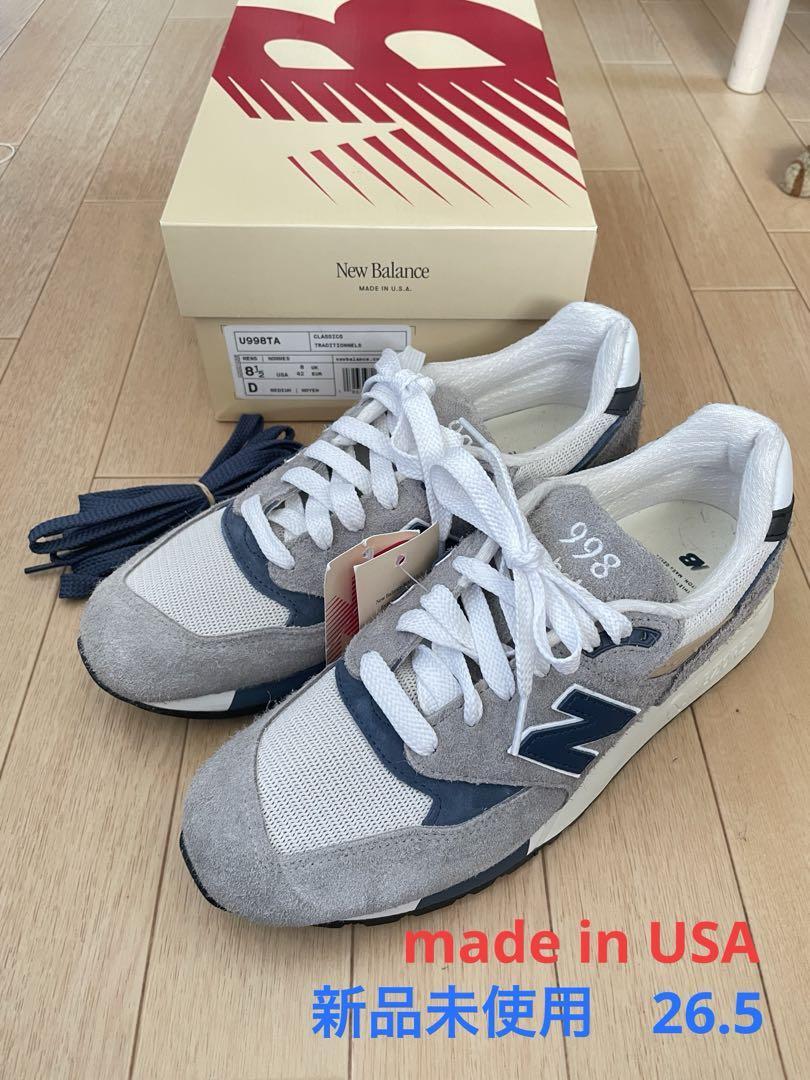 Newbalance U998Ta Made In Usa Size uS8.5