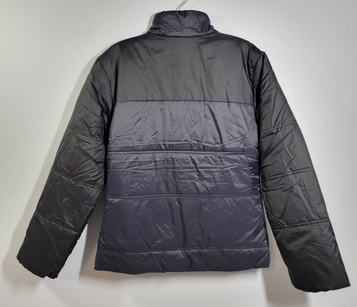 Hurley Chevron Chic Puffer Jacket Boy's M Black Navy - Picture 6 of 18