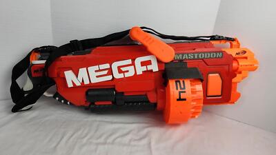 Nerf Mega Motorized Revolver Dart Blaster (Mastadone, Cyclone