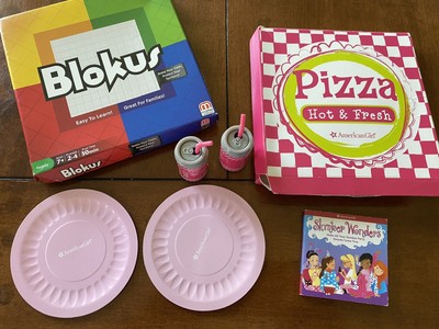 American Girl - Pizza Party Set For Dolls - My Ag 2014 (550402648244)
