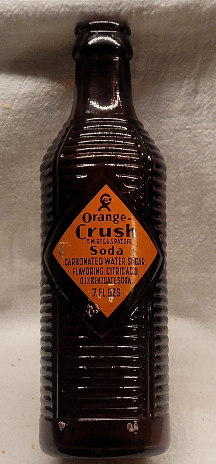 WESTERN ORANGE CRUSH WILLITS ICE & SODA WORKS WILLITS CALIFORNIA RARE