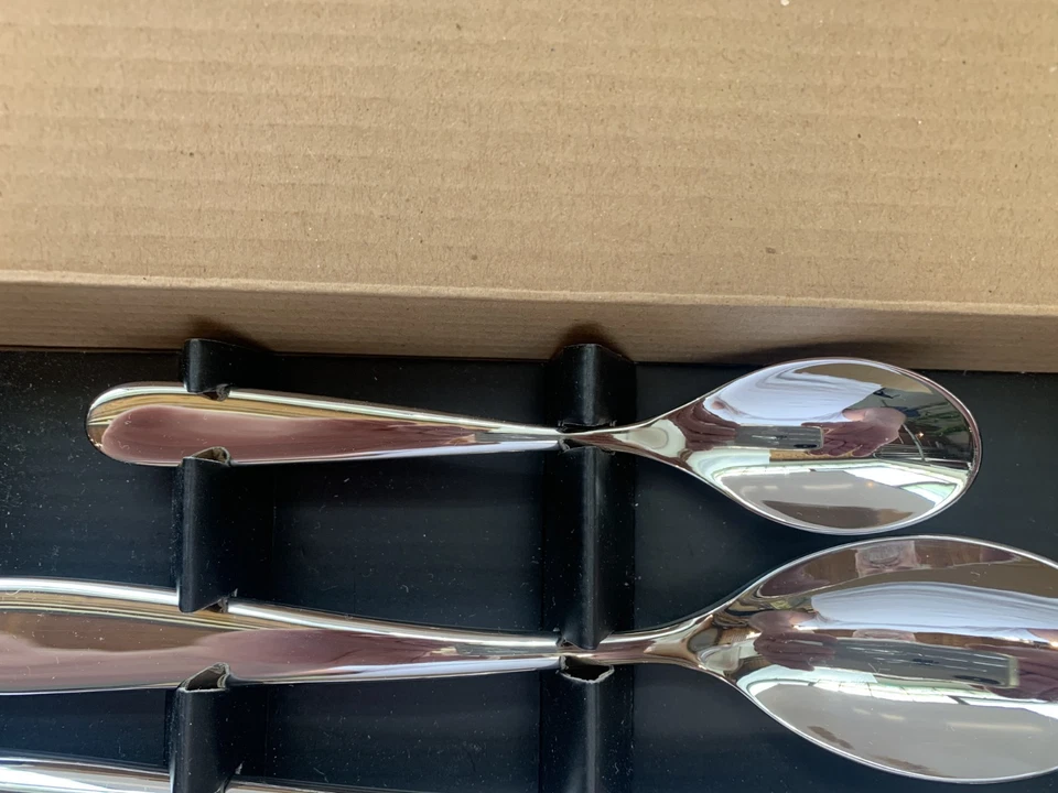 NEU Alessi 4 teiliges Besteckset Serie Nuovo Milano Design Ettore Sottsass - Bild 4 von 4